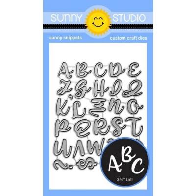 Sunny Studio Dies - Hayley Uppercase Alphabet